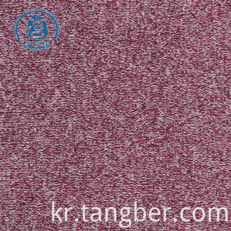 brushed hacci knit fabric